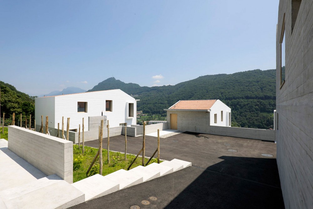 5 Houses in Barbengo / Studio Meyer e Piattini