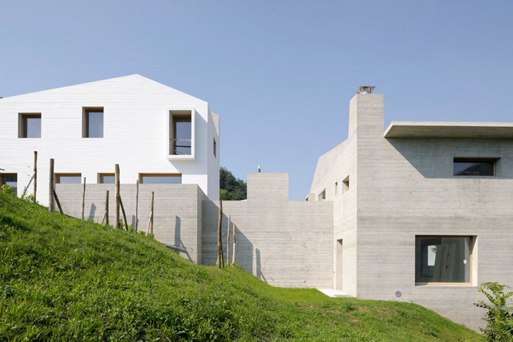 5 Houses in Barbengo / Studio Meyer e Piattini