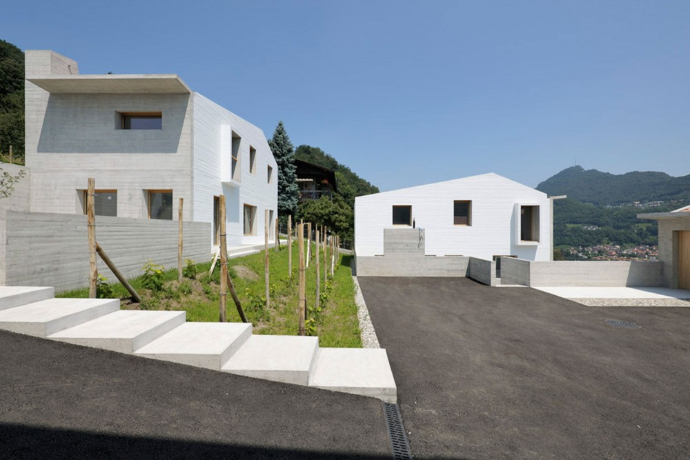 5 Houses in Barbengo / Studio Meyer e Piattini