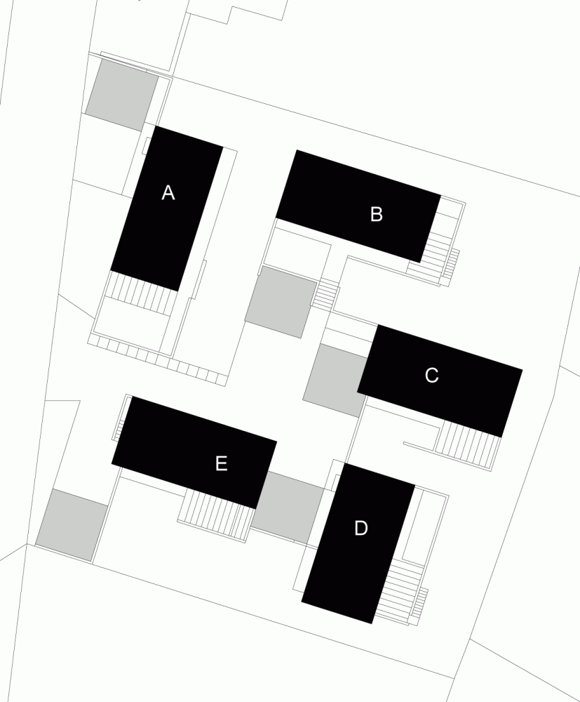 5 Houses in Barbengo / Studio Meyer e Piattini