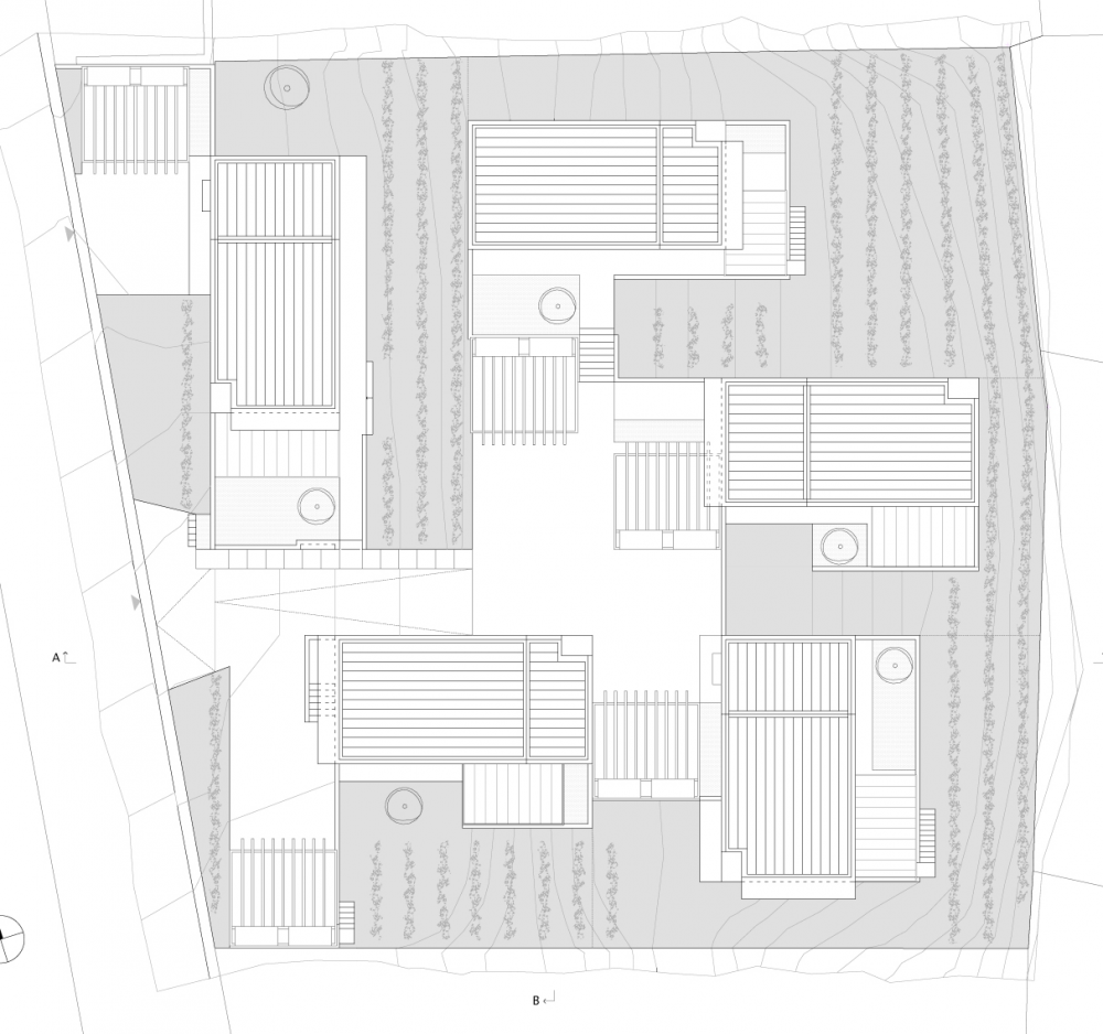 5 Houses in Barbengo / Studio Meyer e Piattini