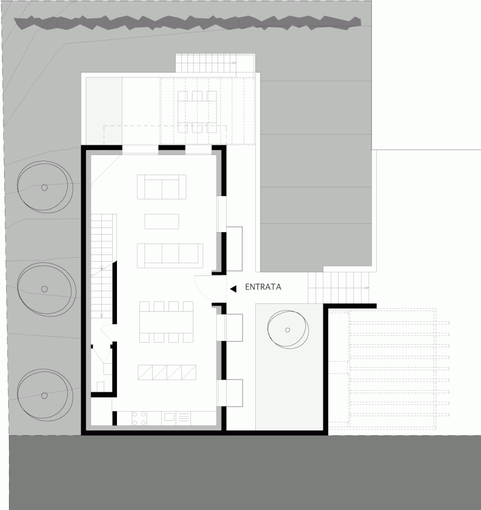 5 Houses in Barbengo / Studio Meyer e Piattini