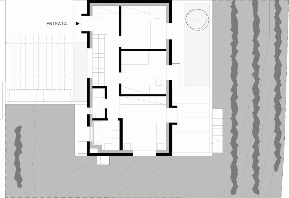 5 Houses in Barbengo / Studio Meyer e Piattini