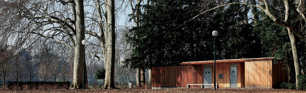 Public Toilets in the Tête d’Or Park / Jacky Suchail Architects