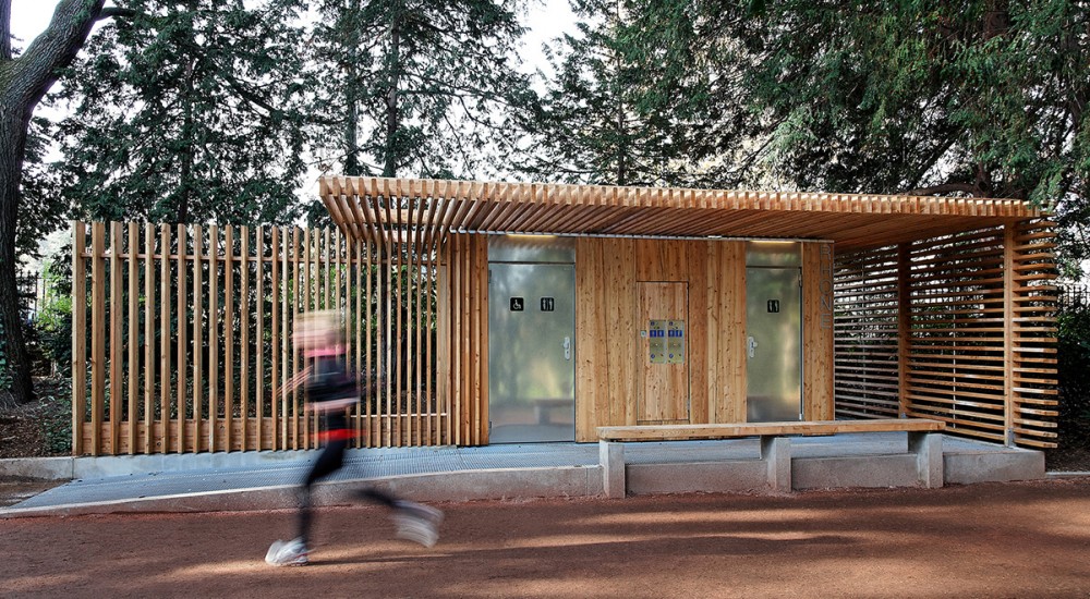 Public Toilets in the Tête d’Or Park / Jacky Suchail Architects