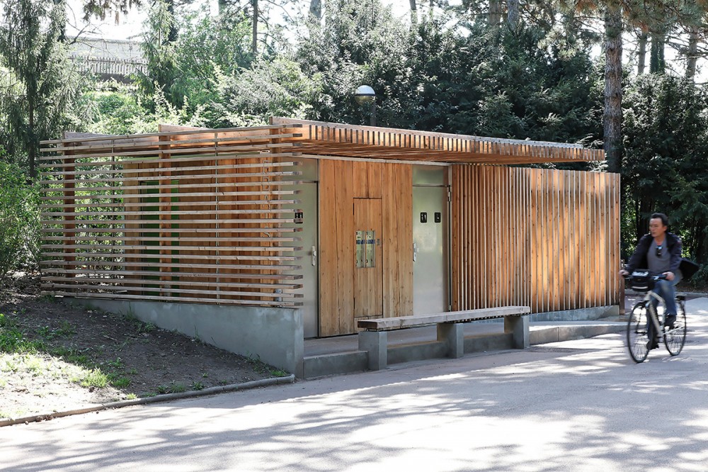Public Toilets in the Tête d’Or Park / Jacky Suchail Architects