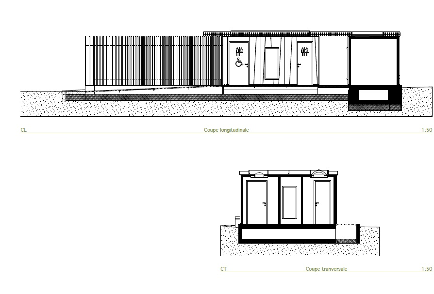 Public Toilets in the Tête d’Or Park / Jacky Suchail Architects