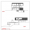 Casa El Pangue / Elton+Leniz Arquitectos Asociados Casa El Pangue / Elton+Leniz Arquitectos Asociados Section