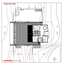 Casa El Pangue / Elton+Leniz Arquitectos Asociados Casa El Pangue / Elton+Leniz Arquitectos Asociados Plan