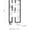 A Life With Large Opening / ON design partners A Life With Large Opening / ON design partners First Floor Plan