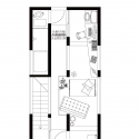 A Life With Large Opening / ON design partners A Life With Large Opening / ON design partners Third Floor Plan