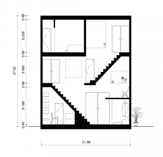 A Life With Large Opening / ON design partners