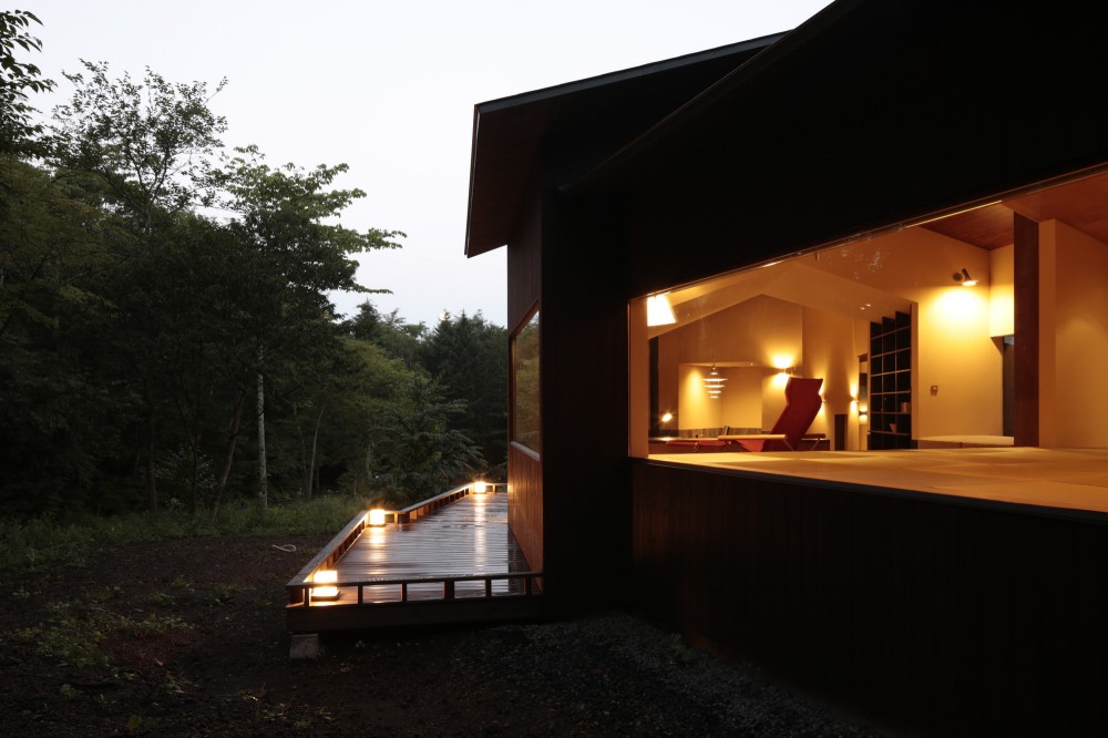 Rooms that Follow the Scenery / ON design partners