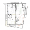 Yokohama Apartment / ON design partners Yokohama Apartment / ON design partners Second Floor Plan