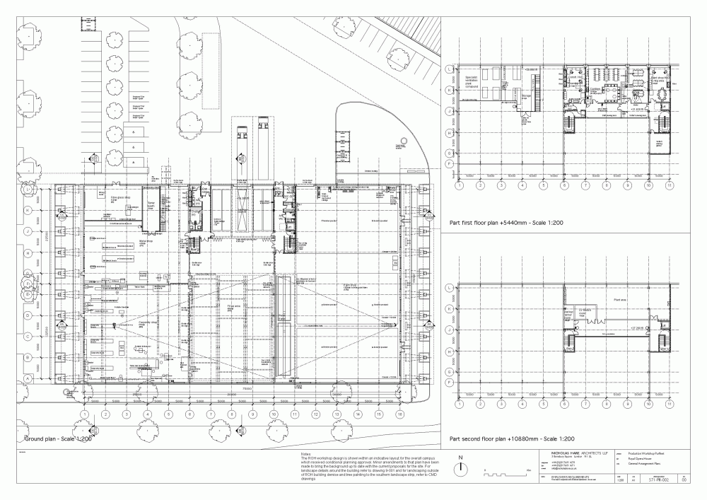 Royal Opera House Production Workshop / Nicholas Hare Architects
