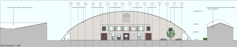 Royal Opera House Production Workshop / Nicholas Hare Architects