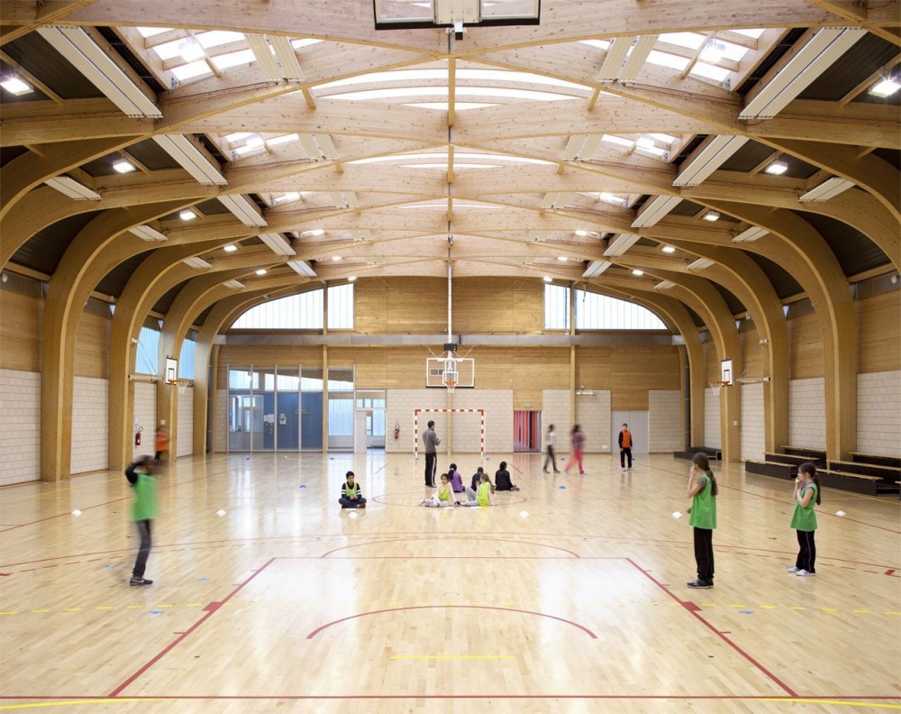 Gymnasium Régis Racine / Atelier d’Architecture Alexandre Dreyssé