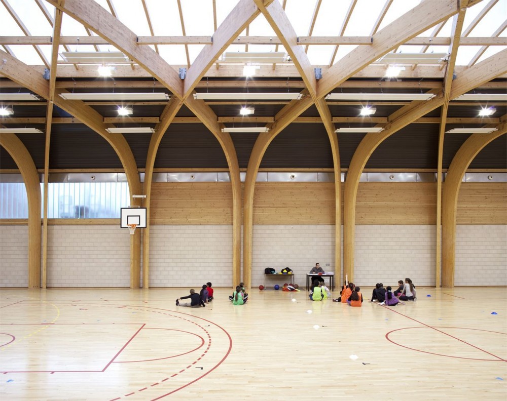 Gymnasium Régis Racine / Atelier d’Architecture Alexandre Dreyssé