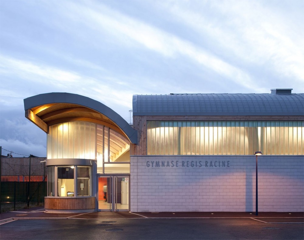 Gymnasium Régis Racine / Atelier d’Architecture Alexandre Dreyssé