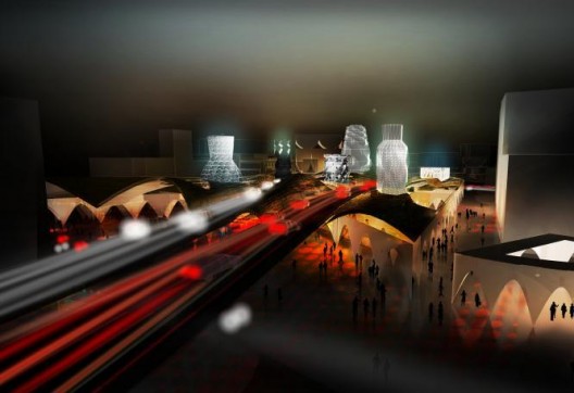 Flyover Gardens: Adaptive Reuse of Streets and Market in Khedivial Cairo, 2010, by Stephen Luoni; photo © UACDC