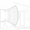 Teatro Universitario Carlos Cueva Tamariz / Javier Durán First Floor Plan