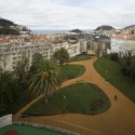 Apartamentos Para Jóvenes, Escuela Infantil Y Parque En San Sebastián / Ignacio Quemada Arquitectos © Alejo Bagué