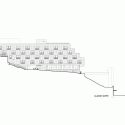 Apartamentos Para Jóvenes, Escuela Infantil Y Parque En San Sebastián / Ignacio Quemada Arquitectos North Elevation