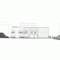 Apartamentos Para Jóvenes, Escuela Infantil Y Parque En San Sebastián / Ignacio Quemada Arquitectos East Elevation