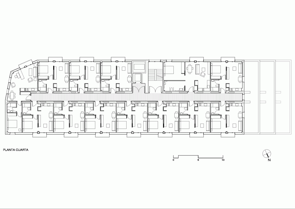 Apartments for Young People, Nursery and Park in San Sebastián / Ignacio Quemada Arquitectos