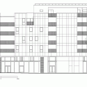 62 Housing Units In The Mozart ZAC / Tectoniques Architects North Elevation