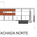 Casa En Villa Belgrano / FKB Arquitectos Casa En Villa Belgrano / FKB Arquitectos North Elevation