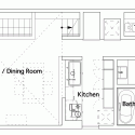 House F / Ido, Kenji Architectural Studio First Floor Plan