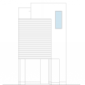 House F / Ido, Kenji Architectural Studio North Elevation