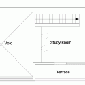 House F / Ido, Kenji Architectural Studio Second Floor Plan