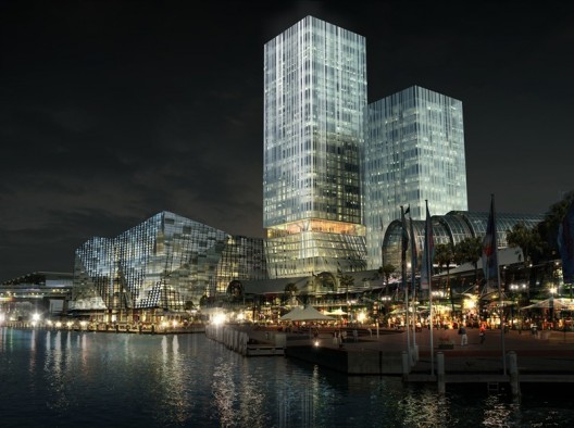 ICC Hotel At Night. Image © SICEEP