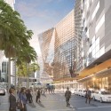 HASSELL, OMA, and Populous To Redevelop Sydney Harbour HASSELL, OMA, and Populous To Redevelop Sydney Harbour International Convention Center (ICC), view from Harbourside Place. Image © SICEEP