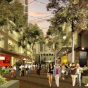 HASSELL, OMA, and Populous To Redevelop Sydney Harbour The Haymarket, Little Hay Street. Image © SICEEP