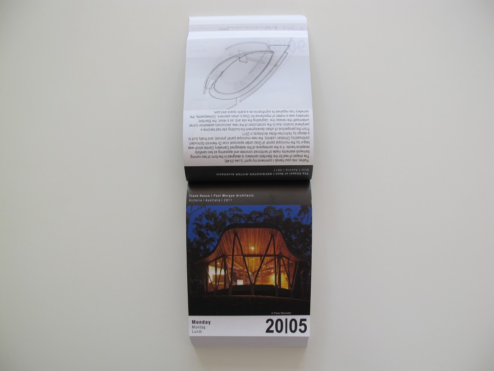 2013 ARCHIPENDIUM Architectural Calendar