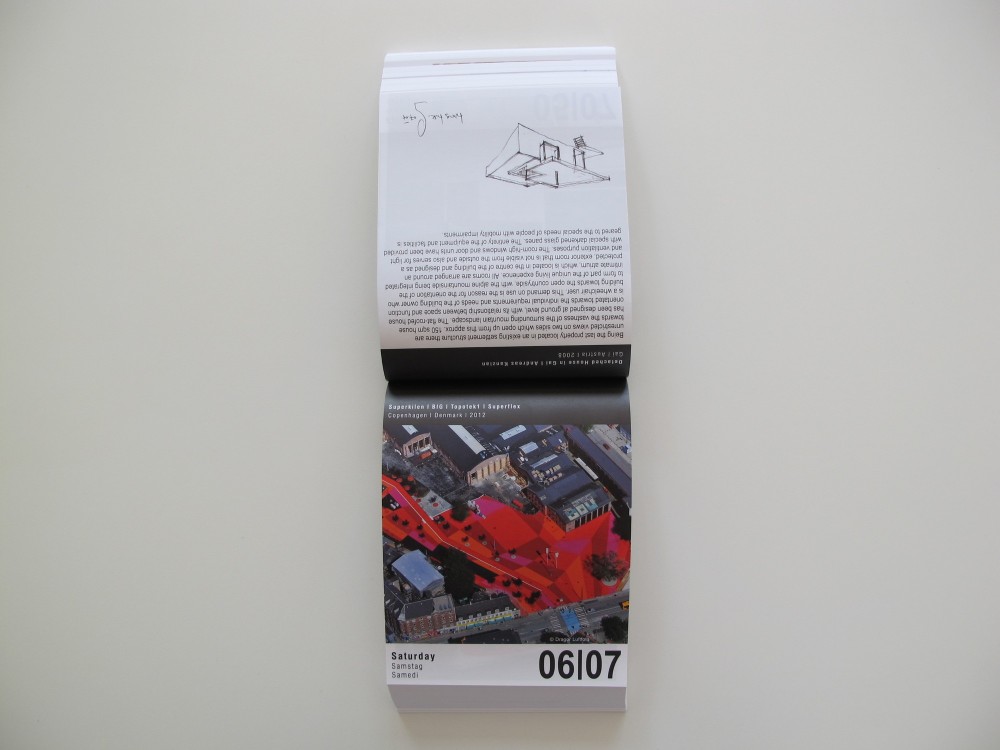 2013 ARCHIPENDIUM Architectural Calendar