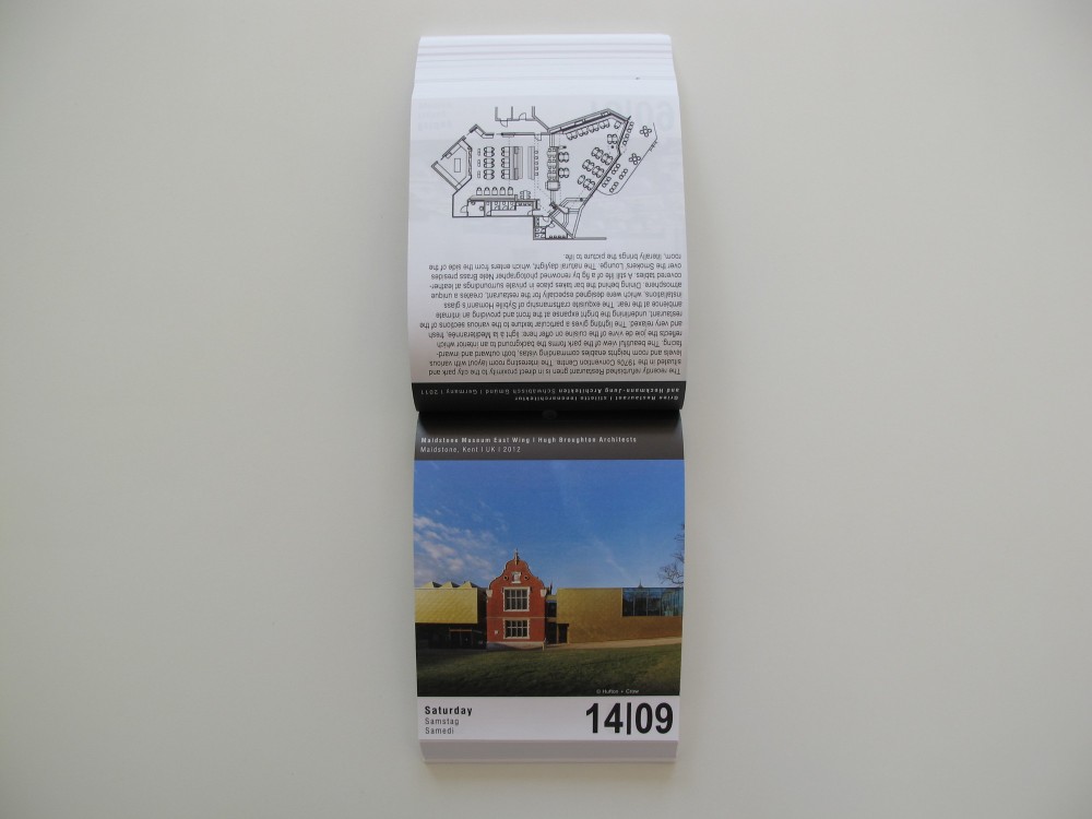2013 ARCHIPENDIUM Architectural Calendar
