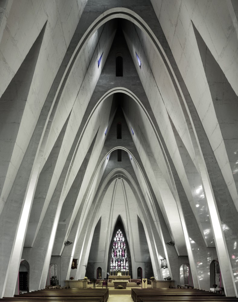Photography: Mid-Century Modern Churches by Fabrice Fouillet