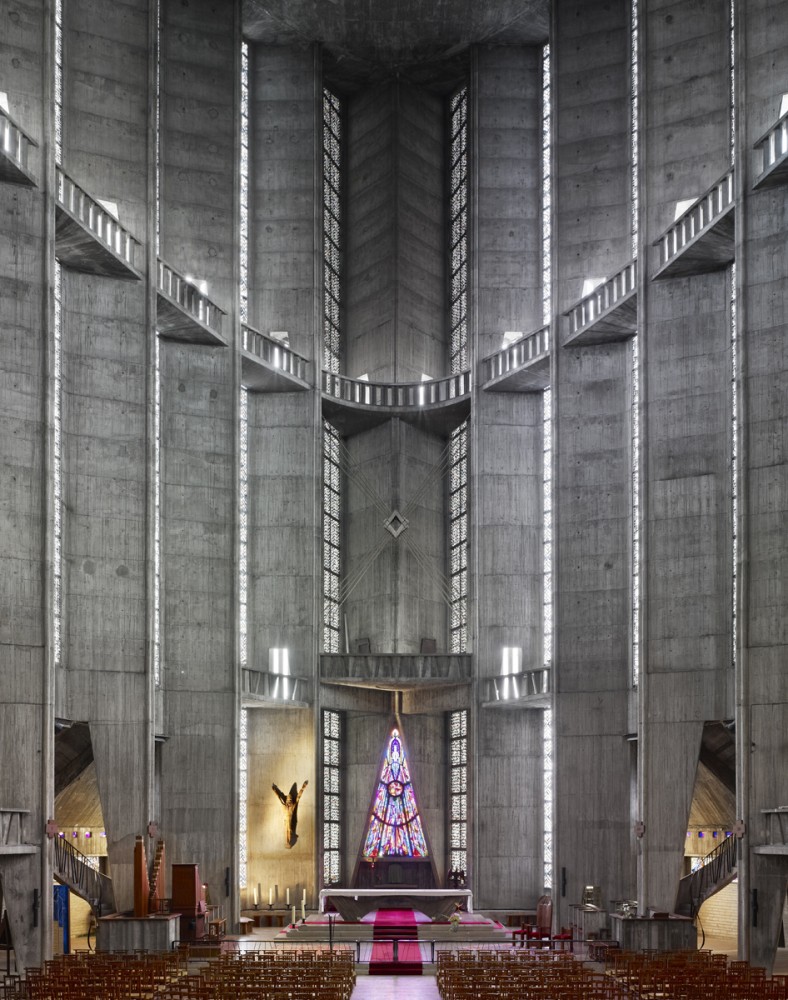Photography: Mid-Century Modern Churches by Fabrice Fouillet
