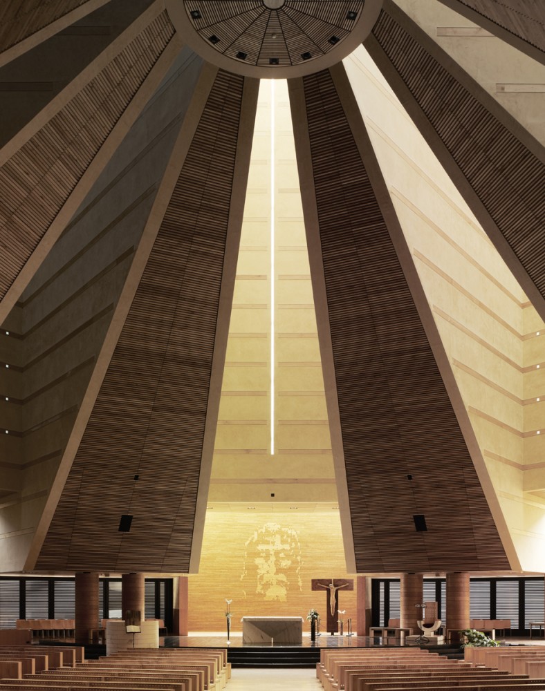 Photography: Mid-Century Modern Churches by Fabrice Fouillet
