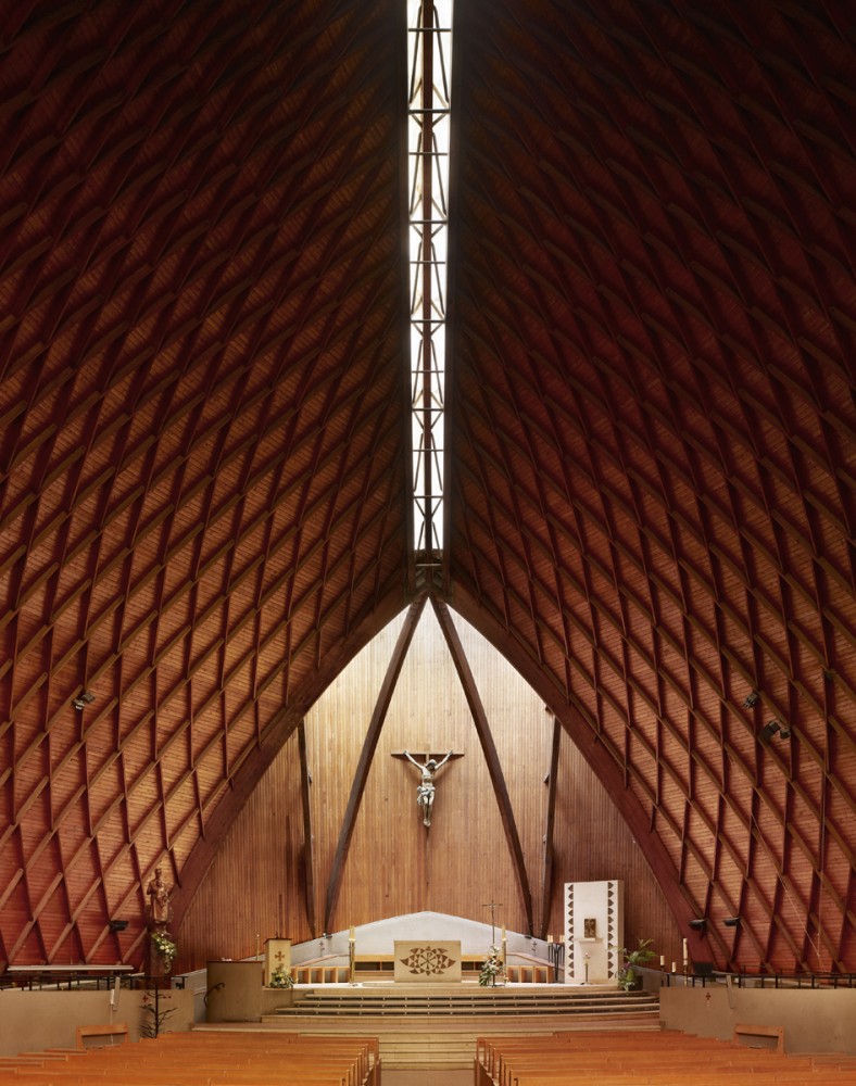 Photography: Mid-Century Modern Churches by Fabrice Fouillet