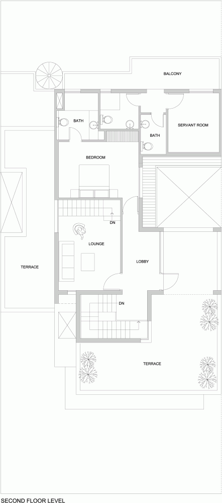 The Overhang House / DADA & Partners