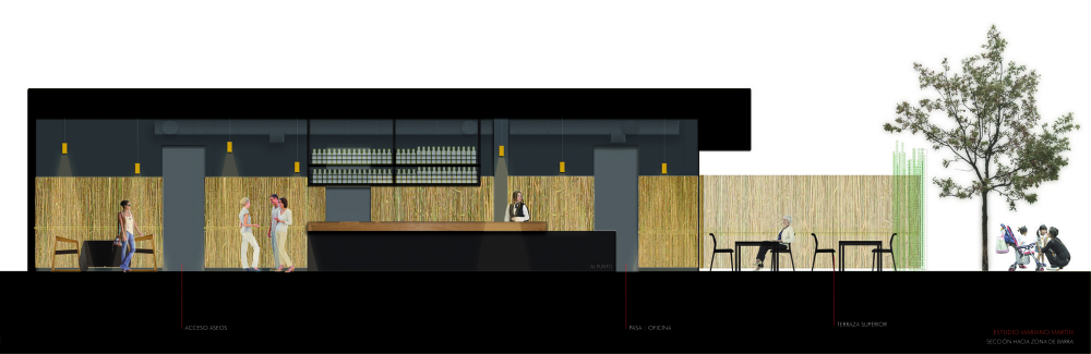 Al Punto Restaurant / Estudio Mariano Martin