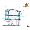 Institucion Educativa La Samaria / Campuzano Arquitectos Institucion Educativa La Samaria / Campuzano Arquitectos Sketch