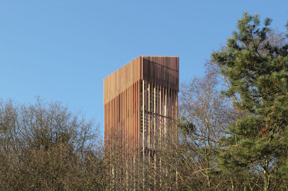 Viewingtower at Vecht Riverbank / Ateliereen Architecten