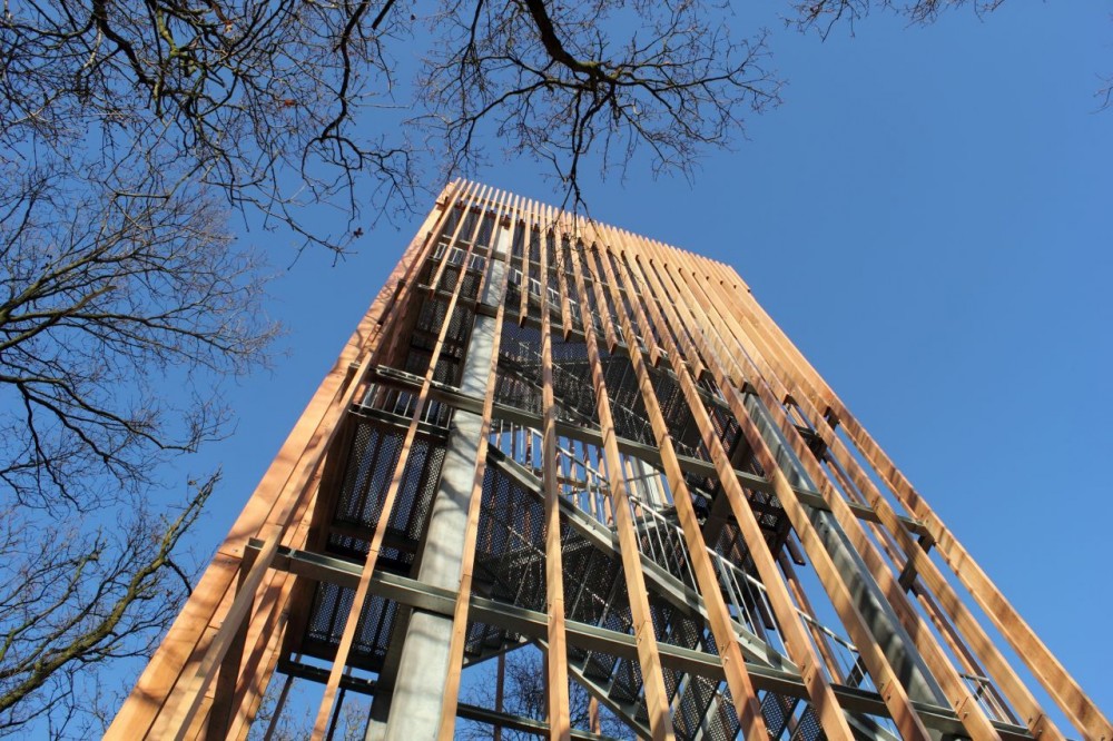 Viewingtower at Vecht Riverbank / Ateliereen Architecten