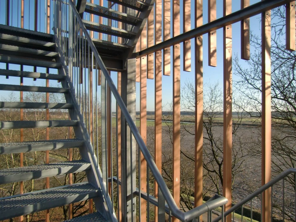 Viewingtower at Vecht Riverbank / Ateliereen Architecten